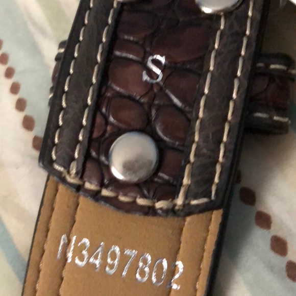 Brown everyday wear flashy belt - Picture 4 of 7